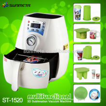 3D sublimation mini vacuum printing machine for mugs and phone case